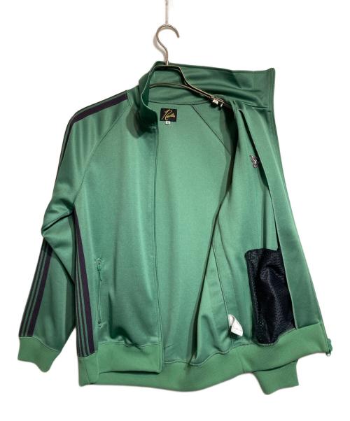 Needles（ニードルズ）Needles (ニードルズ) Track Jacket Poly Smooth/トラックジャケットポリスムース グリーン サイズ:Ｍの古着・服飾アイテム