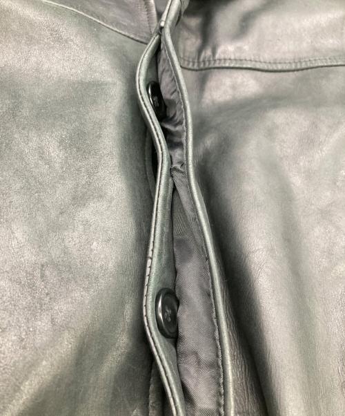 BANANA REPUBLIC（バナナリパブリック）BANANA REPUBLIC (バナナリパブリック) レザーコート ブラック サイズ:Ｍの古着・服飾アイテム