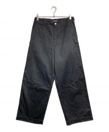 AURALEE（オーラリー）の古着「WASHED FINX POLYESTER CHINO/チノパンツ」｜グレー