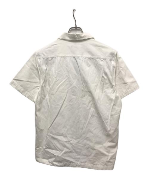 SUPREME（シュプリーム）SUPREME (シュプリーム) TWILL HALF ZIP SHIRT ホワイト サイズ:Ｍの古着・服飾アイテム