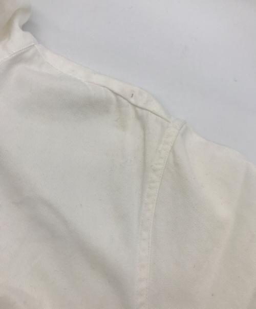 SUPREME（シュプリーム）SUPREME (シュプリーム) TWILL HALF ZIP SHIRT ホワイト サイズ:Ｍの古着・服飾アイテム