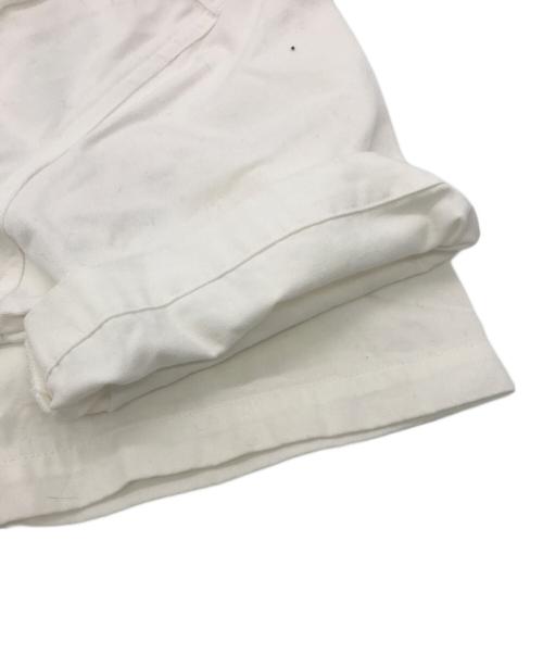 SUPREME（シュプリーム）SUPREME (シュプリーム) TWILL HALF ZIP SHIRT ホワイト サイズ:Ｍの古着・服飾アイテム