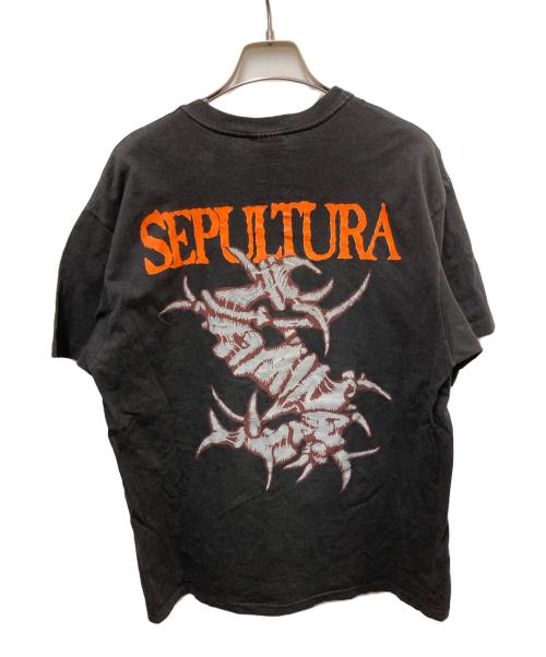 Hanes（ヘインズ）Hanes (ヘインズ) ヘヴィメタバンドTシャツ ブラック サイズ:-の古着・服飾アイテム