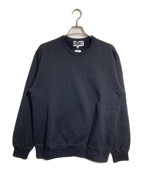CDG（シーディージー）CDG (シーディージー) スタッフロゴスウェット ブラック サイズ:XLの古着・服飾アイテム
