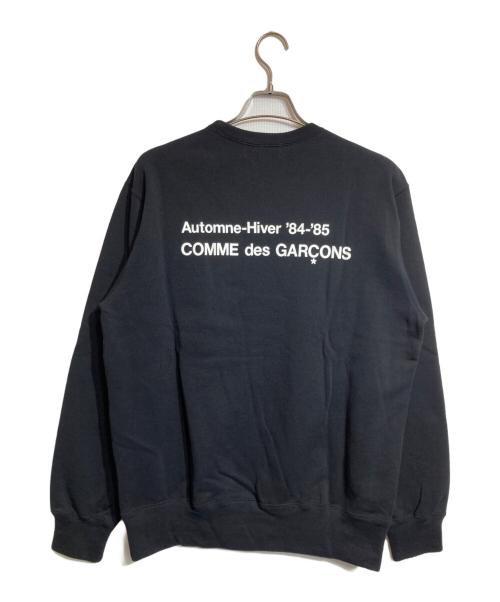 CDG（シーディージー）CDG (シーディージー) スタッフロゴスウェット ブラック サイズ:XLの古着・服飾アイテム