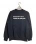 CDG (シーディージー) スタッフロゴスウェット ブラック サイズ:XL：24000円