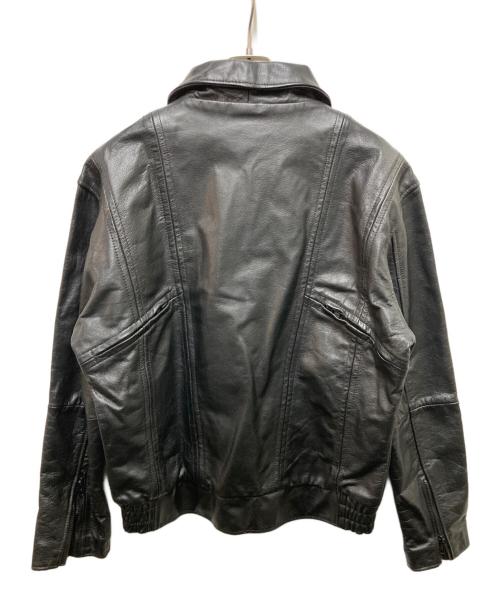 himalaya motor bike wear（ヒマラヤモーターバイクウェア）himalaya motor bike wear (ヒマラヤモーターバイクウェア) レザージャケット ブラック サイズ:38の古着・服飾アイテム