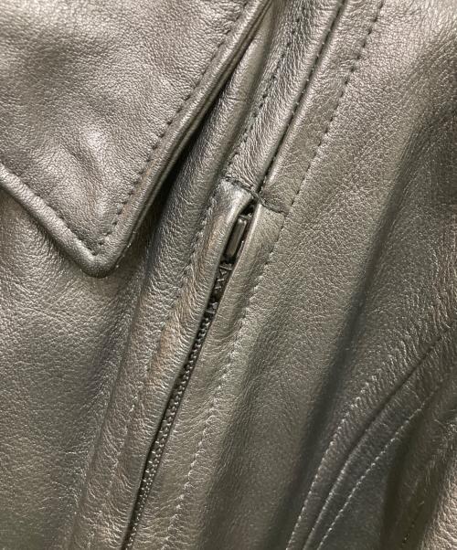 himalaya motor bike wear（ヒマラヤモーターバイクウェア）himalaya motor bike wear (ヒマラヤモーターバイクウェア) レザージャケット ブラック サイズ:38の古着・服飾アイテム