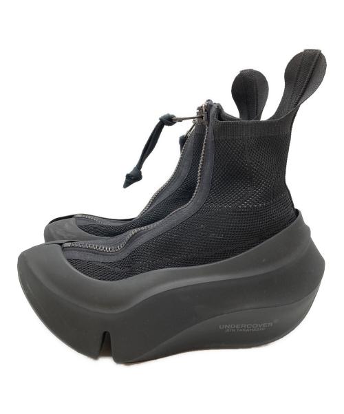 UNDERCOVER（アンダーカバー）UNDERCOVER (アンダーカバー) grounds (グラウンズ) ORCA ハイカットチャンキーソールスニーカー ブラック サイズ:26㎝(EU41)の古着・服飾アイテム