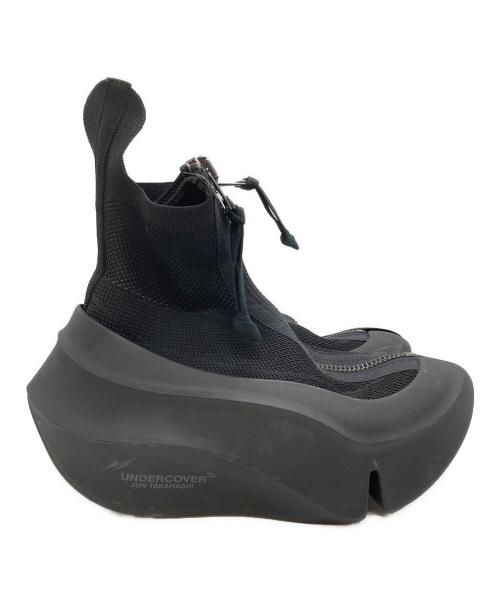 UNDERCOVER（アンダーカバー）UNDERCOVER (アンダーカバー) grounds (グラウンズ) ORCA ハイカットチャンキーソールスニーカー ブラック サイズ:26㎝(EU41)の古着・服飾アイテム