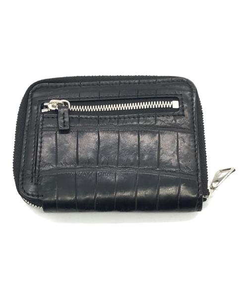 ITTI（イッチ）ITTI (イッチ) CRISTY SLIM COMPACT WLT/CROCO ブラックの古着・服飾アイテム