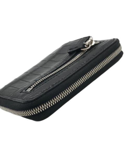 ITTI（イッチ）ITTI (イッチ) CRISTY SLIM COMPACT WLT/CROCO ブラックの古着・服飾アイテム