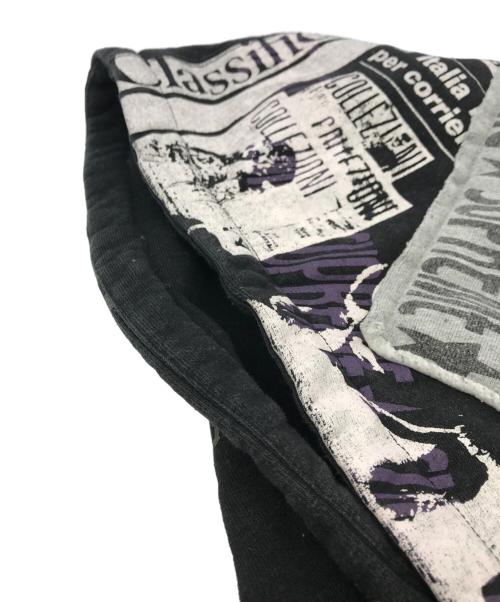 SUPREME（シュプリーム）SUPREME (シュプリーム) Collage Zip Up Hooded Sweatshirt ブラック サイズ:Lの古着・服飾アイテム