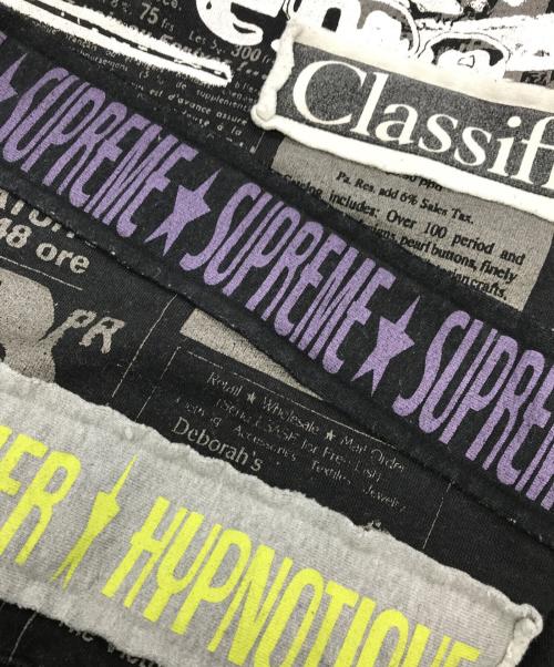 SUPREME（シュプリーム）SUPREME (シュプリーム) Collage Zip Up Hooded Sweatshirt ブラック サイズ:Lの古着・服飾アイテム