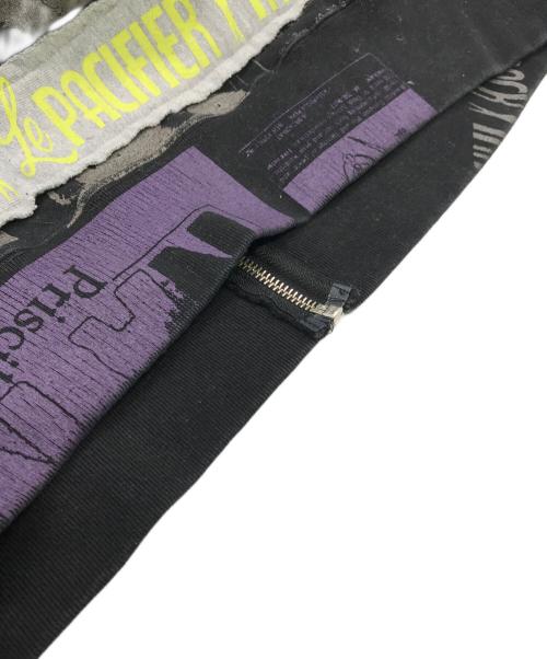 SUPREME（シュプリーム）SUPREME (シュプリーム) Collage Zip Up Hooded Sweatshirt ブラック サイズ:Lの古着・服飾アイテム