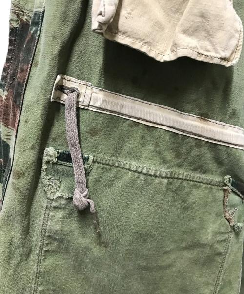 French Army（フランス軍）French Army (フレンチアーミー) M-47 LIZARD CAMOFLOUGE FIELD JACKET グリーン サイズ:-の古着・服飾アイテム