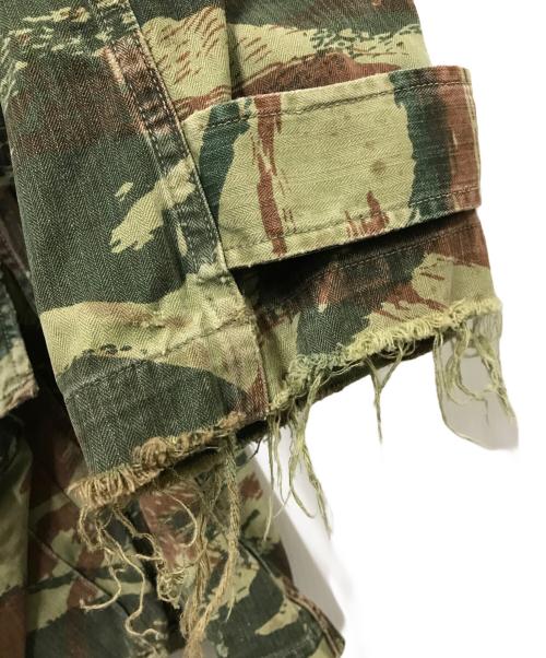 French Army（フランス軍）French Army (フレンチアーミー) M-47 LIZARD CAMOFLOUGE FIELD JACKET グリーン サイズ:-の古着・服飾アイテム