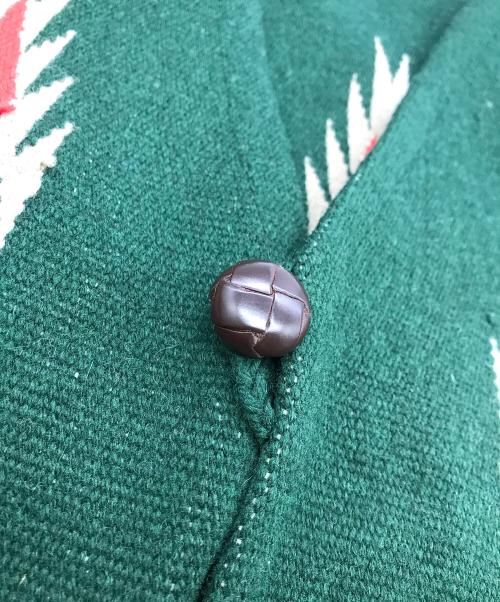 ORTEGA's（オルテガ）ORTEGA'S (オルテガ) ウールチマヨベスト グリーン サイズ:４０の古着・服飾アイテム