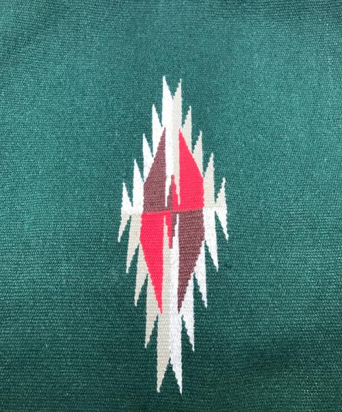 ORTEGA's（オルテガ）ORTEGA'S (オルテガ) ウールチマヨベスト グリーン サイズ:４０の古着・服飾アイテム