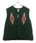 ORTEGA'S（オルテガ）の古着「ウールチマヨベスト」｜グリーン