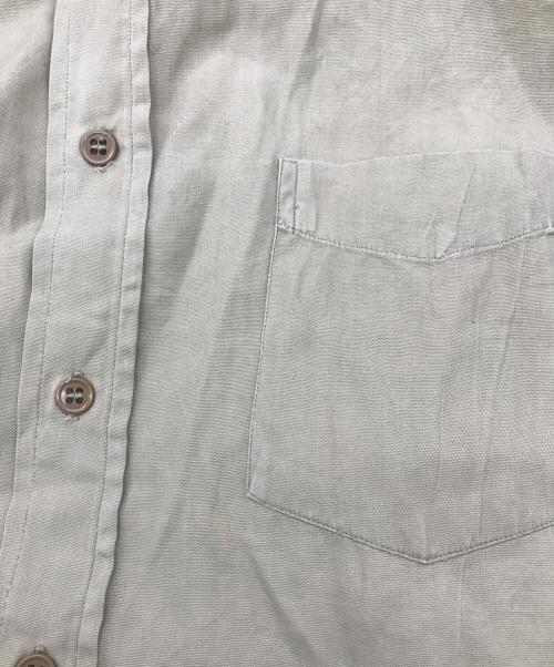 US ARMY（ユーエスアーミー）US ARMY (ユーエスアーミー) コットンポプリンシャツ ベージュ サイズ:-の古着・服飾アイテム