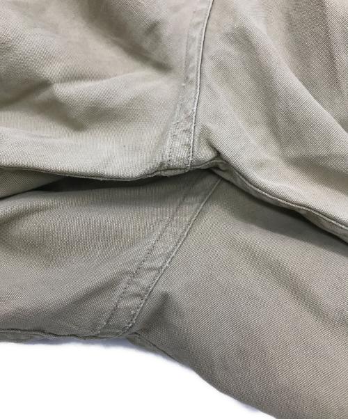 US ARMY（ユーエスアーミー）US ARMY (ユーエスアーミー) コットンポプリンシャツ ベージュ サイズ:-の古着・服飾アイテム