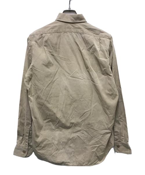 US ARMY（ユーエスアーミー）US ARMY (ユーエスアーミー) コットンシャツ ベージュ サイズ:14 1/2の古着・服飾アイテム