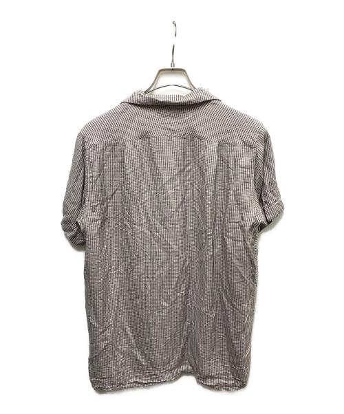 monarch（モナーク）monarch (モナーク) 60s ループカラーシャツ ピンク サイズ:Ｍの古着・服飾アイテム