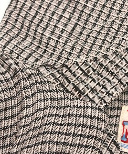 monarch（モナーク）monarch (モナーク) 60s ループカラーシャツ ピンク サイズ:Ｍの古着・服飾アイテム