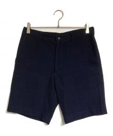 COMME des GARCONS（コムデギャルソン）の古着「ウールハーフパンツ」｜ネイビー