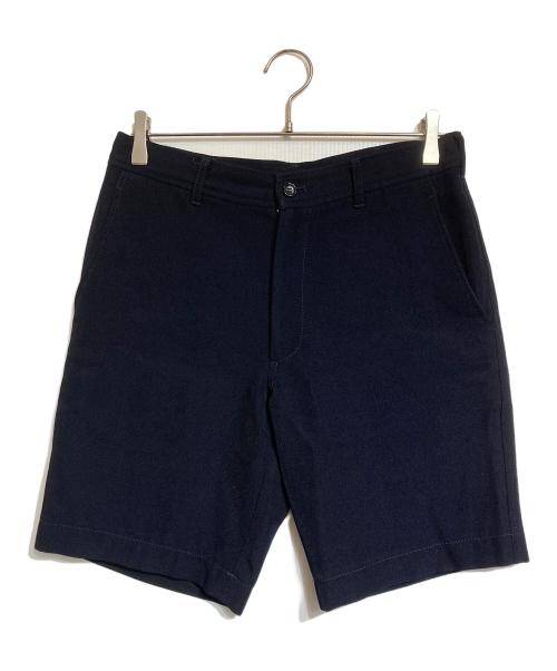 COMME des GARCONS（コムデギャルソン）COMME des GARCONS (コムデギャルソン) ウールハーフパンツ ネイビー サイズ:Mの古着・服飾アイテム