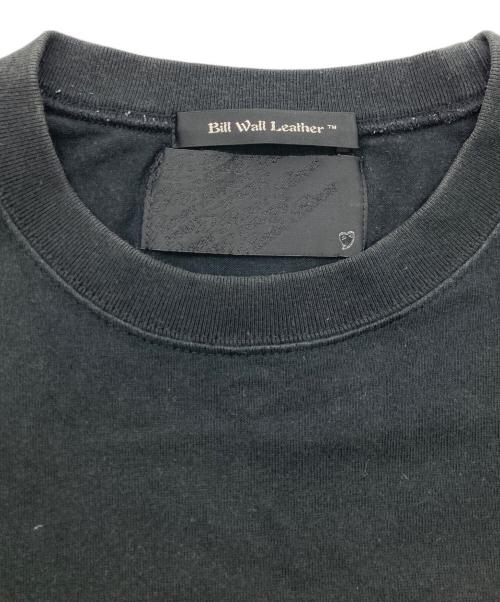 BILL WALL LEATHER（ビルウォールレザー）BILL WALL LEATHER (ビルウォールレザー) スカルプリントTシャツ ブラック サイズ:46の古着・服飾アイテム