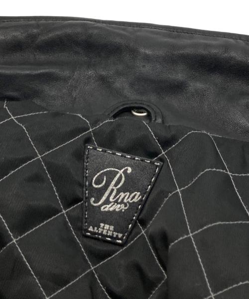 RNA（アールエヌエー）RNA (アールエヌエー) BIG WASHOUTライダース ブラック サイズ:Mの古着・服飾アイテム