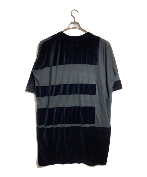 Y's（ワイズ）Y's (ワイズ) ベロアシアーワンピース/半袖 ブラック サイズ:2の古着・服飾アイテム