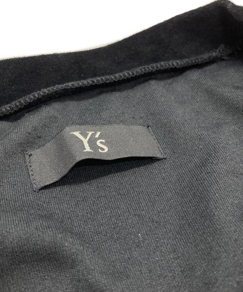 Y's（ワイズ）Y's (ワイズ) ベロアシアーワンピース/半袖 ブラック サイズ:2の古着・服飾アイテム