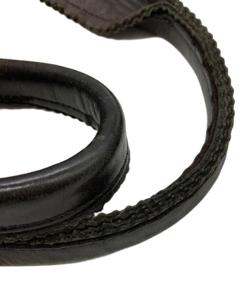 BOTTEGA VENETA（ボッテガベネタ）BOTTEGA VENETA (ボッテガベネタ) ナイロンレザートートバッグ ネイビーの古着・服飾アイテム