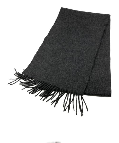 JOHNSTONS OF ELGIN（ジョンストンズオブエルガン）JOHNSTONS OF ELGIN (ジョンストンズオブエルガン) カシミヤマフラー グレーの古着・服飾アイテム