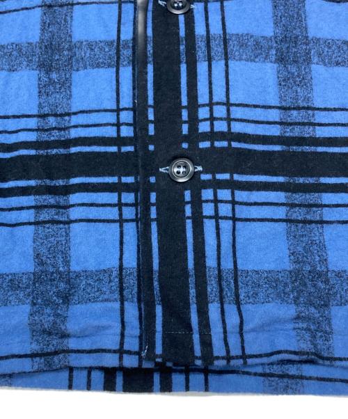 BUTCHER PRODUCTS（ブッチャープロダクツ）BUTCHER PRODUCTS (ブッチャープロダクツ) FLANNEL SHIRT ブルー サイズ:15・1/2の古着・服飾アイテム