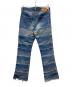 Hysteric Glamour (ヒステリックグラマー) スクラッチフレアウミヘビデニムパンツ インディゴ サイズ:不明：16000円