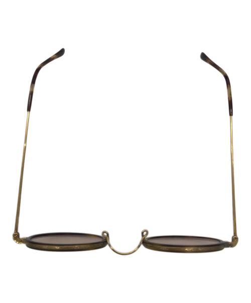 OLIVER PEOPLES（オリバーピープルズ）OLIVER PEOPLES (オリバーピープルズ) ラウンドフレームサングラス ブラウン サイズ:44□22の古着・服飾アイテム