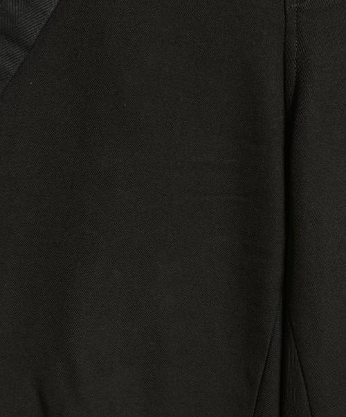 sacai（サカイ）sacai (サカイ) ウエスト切替ベルテッドウールクロップドパンツ ブラック サイズ:1の古着・服飾アイテム