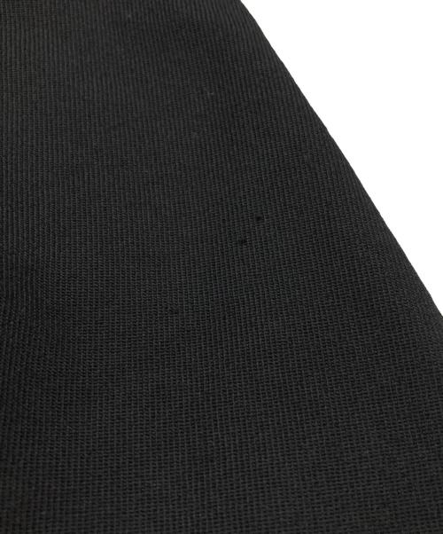 sacai（サカイ）sacai (サカイ) ウエスト切替ベルテッドウールクロップドパンツ ブラック サイズ:1の古着・服飾アイテム