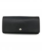 TIFFANY & Co.ティファニー アンド コー）の古着「コンチネンタル ロングウォレット」｜ブラック