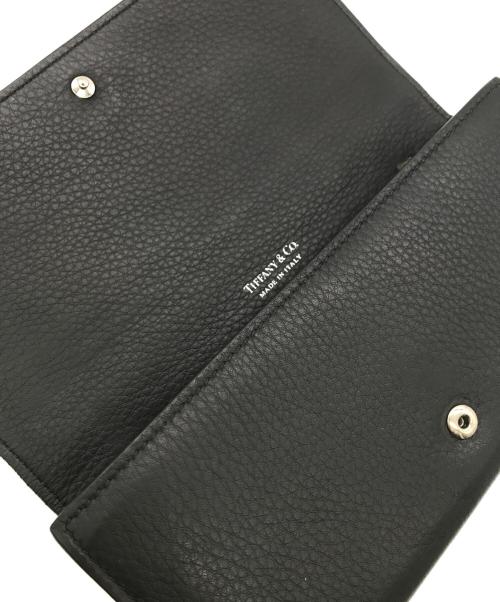 TIFFANY & Co.（ティファニー アンド コー）Tiffany & Co. (ティファニー アンド コー) コンチネンタル ロングウォレット ブラックの古着・服飾アイテム