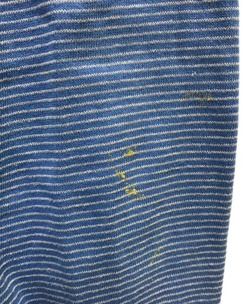 Champion（チャンピオン）Champion (チャンピオン) 60s 3段プリントボーダーカレッジプリントスウェット ブルー サイズ:XLの古着・服飾アイテム