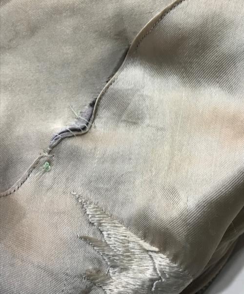 USED（ユーズド）USED (ユーズド) 鷲 富士 日本地図 スカジャン ブラック×ホワイト サイズ:-の古着・服飾アイテム