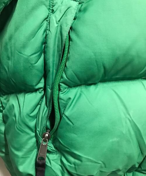 THE NORTH FACE（ザ ノース フェイス）THE NORTH FACE (ザ ノース フェイス) 00Sセンターロゴヌプシダウンジャケット グリーン サイズ:Mの古着・服飾アイテム