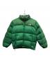 THE NORTH FACE（ザ ノース フェイス）の古着「00Sセンターロゴヌプシダウンジャケット」｜グリーン
