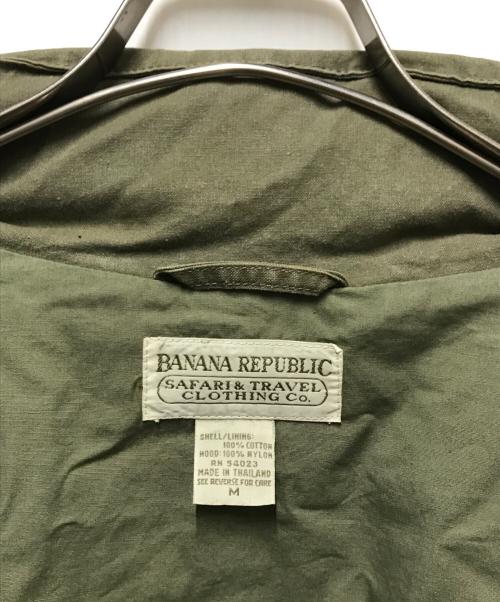 BANANA REPUBLIC（バナナリパブリック）BANANA REPUBLIC (バナナリパブリック) 90sマルチポケットサファリジャケット カーキ サイズ:Ｍの古着・服飾アイテム