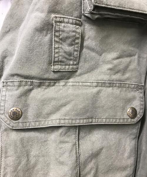 BANANA REPUBLIC（バナナリパブリック）BANANA REPUBLIC (バナナリパブリック) 90sマルチポケットサファリジャケット カーキ サイズ:Ｍの古着・服飾アイテム